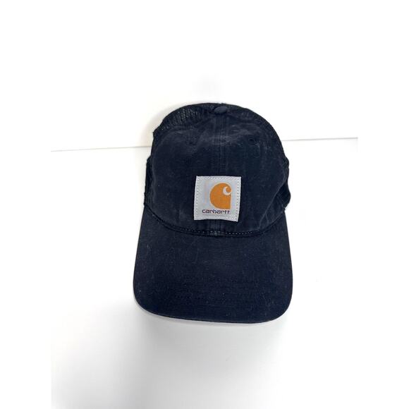 Carhartt Women's Black Trucker SnapBack Cap Hat - Picture 4 of 4